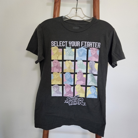 Street Fighter Select Your Player Vintage Shirt - Picture 3 of 16